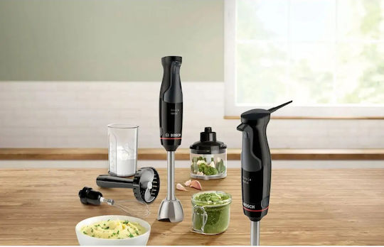 Bosch Serie 4 Ръчен Блендер с Аноскидостна Пръчка 1000W Черен