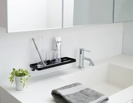 Yamazaki Wall-mounted Organizer Metallic Black