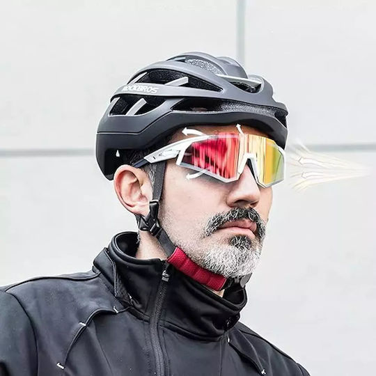 Rockbros Sp297 Polarizing Cycling Glasses - White