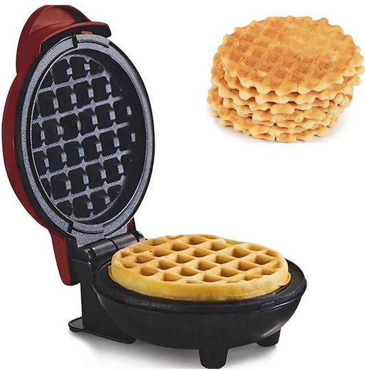 Mini Βαφλιέρα για Στρογγυλές Βάφλες 450W