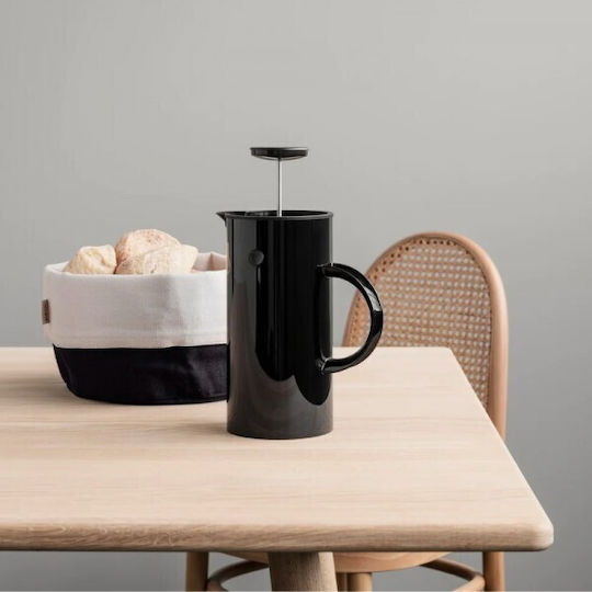 Stelton Καφετιέρα Φίλτρου Χειρός Ανοξείδωτη Μαύρη 1lt