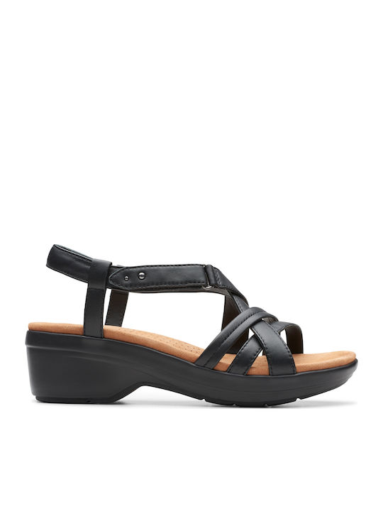 Clarks - Tuleah May Schwarzes Leder