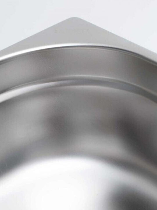Stalgast Baking Pan with Lid Made of Stainless Steel 53x32.5cm