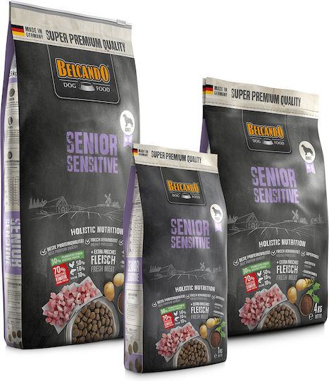 Belcando Sensitive 4kg Dry Food for Adult Dogs with Meat