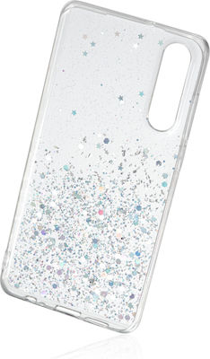 Naxius Glitter Back Cover Silicone Transparent (Huawei P30)