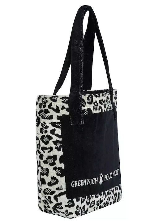 Greenwich Polo Club Fabric Beach Bag Animal Print