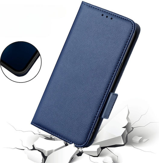 Портмоне Изкуствена кожа Тъмносин (Nokia X30 5G)
