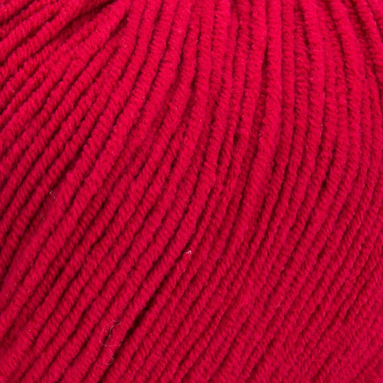 YarnArt Acrilyc Knitting Yarn Jeans Red 160m 50gr