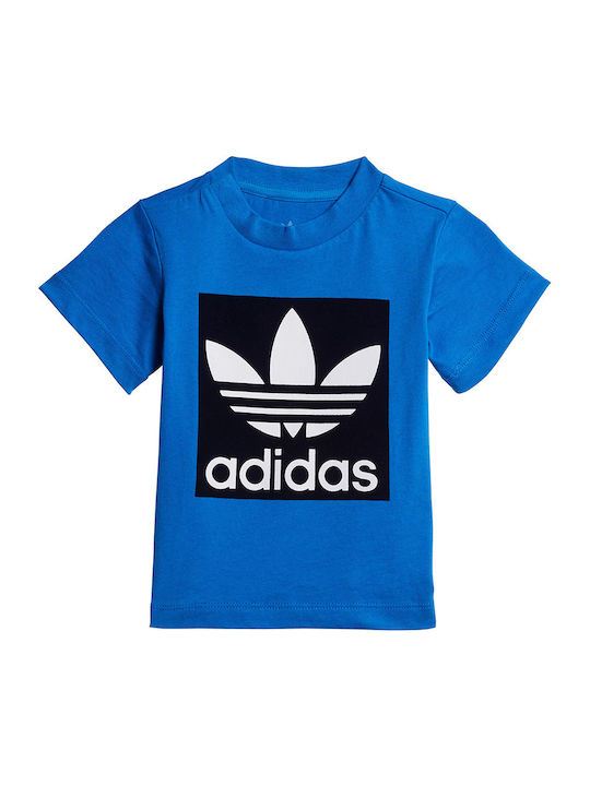 adidas Παιδικό Σετ με Σορτς Μπλε 2τμχ