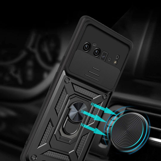 Erbord Back Cover Μεταλλικό Μαύρο (Google Pixel 6 Pro)