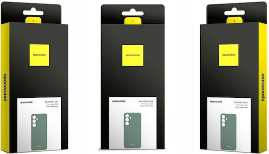 Spacecase Silicone Задна корица Силикон Зелен (Galaxy S24)