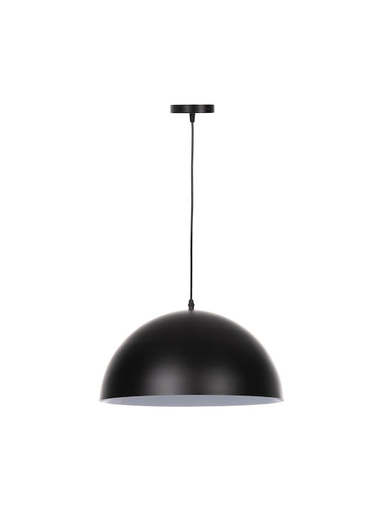 HomeMarkt Pendant Light Black Rail with Socket E27 20x40x125cm