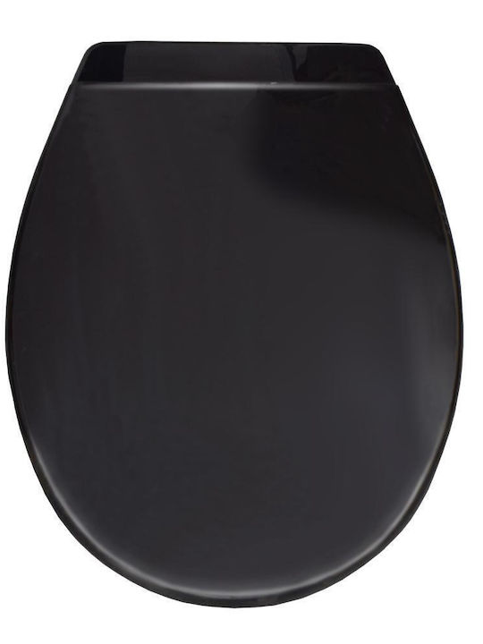 Plastic Toilet Seat Black