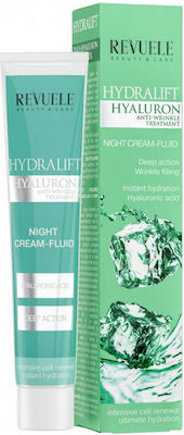 Revuele Hydralift Night Αnti-aging Night Fluid Suitable for All Skin Types 50ml