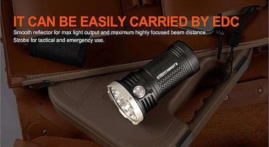 Acebeam Επαναφορτιζόμενος Φακός LED IPX8 με Μέγιστη Φωτεινότητα 34000lm