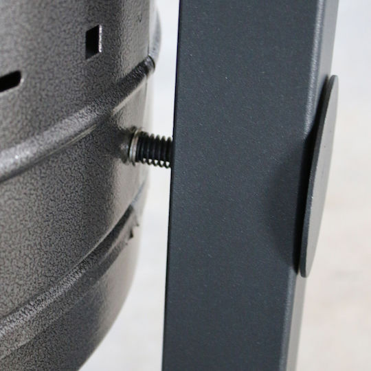 Material Systems Metal Coș de gunoi Deșeuri 100lt