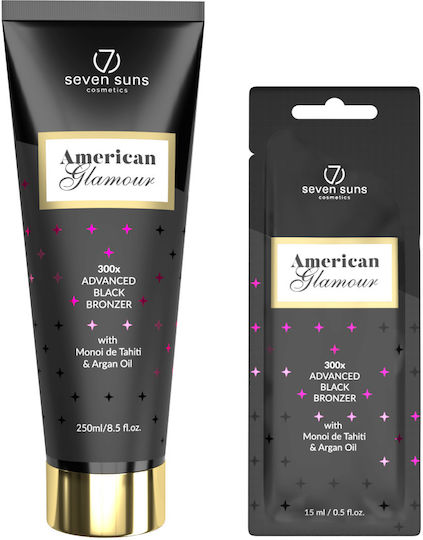 7Suns Cosmetics American Glamour Self Tanning Cream Body 250ml