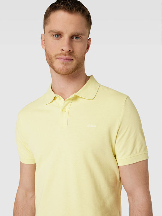 Polo Short Sleeve Yellow Blouse