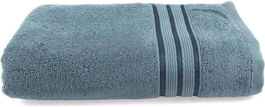 Nautica Πετσέτα Σώματος Ocean 90x160εκ. Γαλάζια Βάρους 600gr/m²