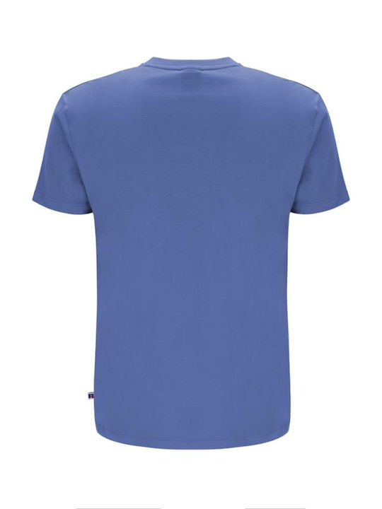 Russell Athletic Herren Sport T-Shirt Kurzarm Blau