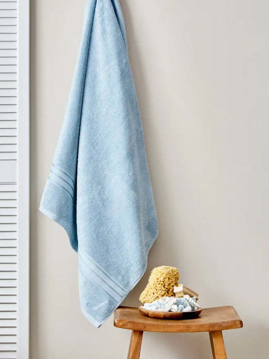 Nautica Prosop de corp 70x140cm. Albastru deschis Greutate 615gr/m²