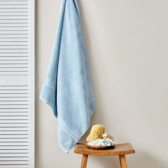 Nautica Prosop de corp 70x140cm. Albastru deschis Greutate 615gr/m²