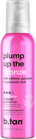 B.Tan Plump Up The Bronze Self Tanning Mousse Σώματος 207ml