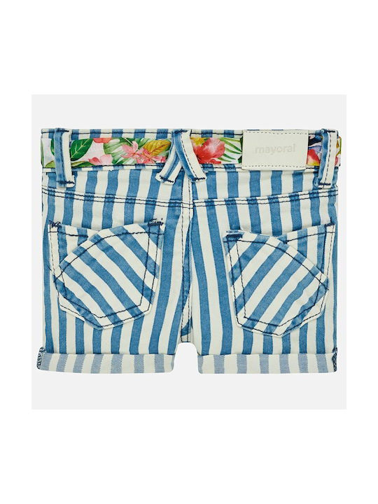 Mayoral Kids Shorts/Bermuda Fabric Blue