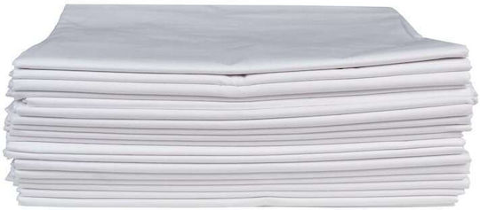 Koulis Carpets Hotel Sheet White Queen Size 240x270cm 1pcs