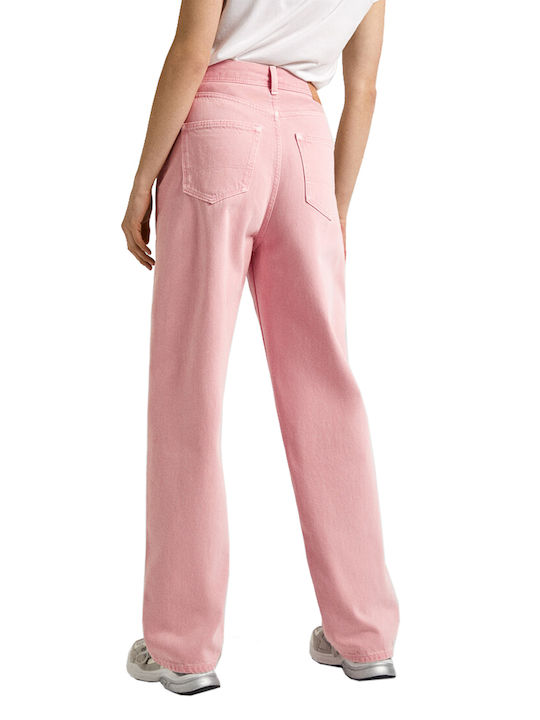 Pepe Jeans Women's Fabric Trousers Pink PL2117482-325