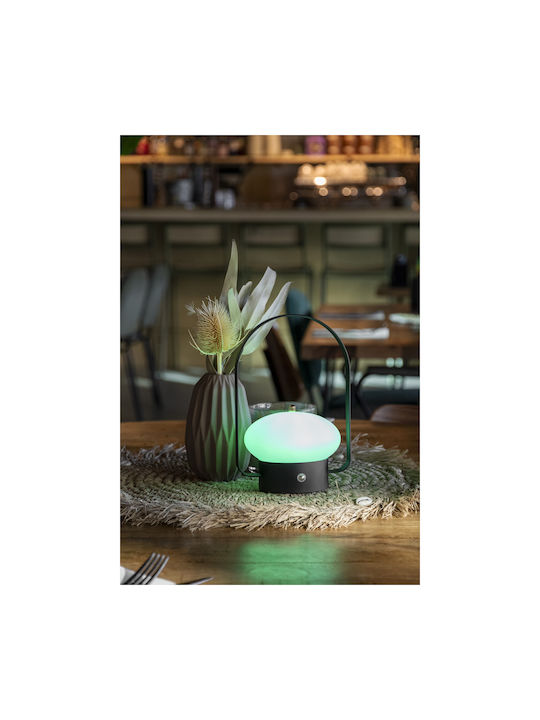 ArteLibre Barcelona Dekorative Lampe Laterna Schwarz