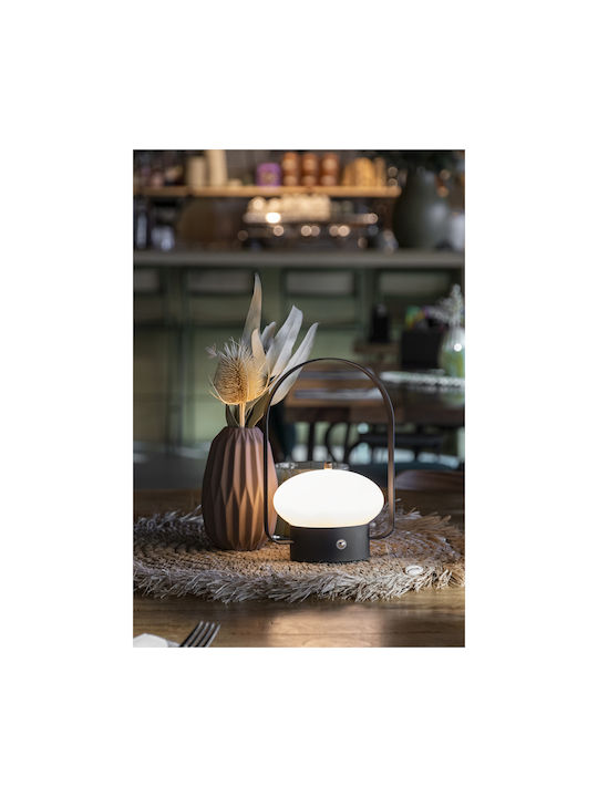 ArteLibre Barcelona Dekorative Lampe Laterna Schwarz