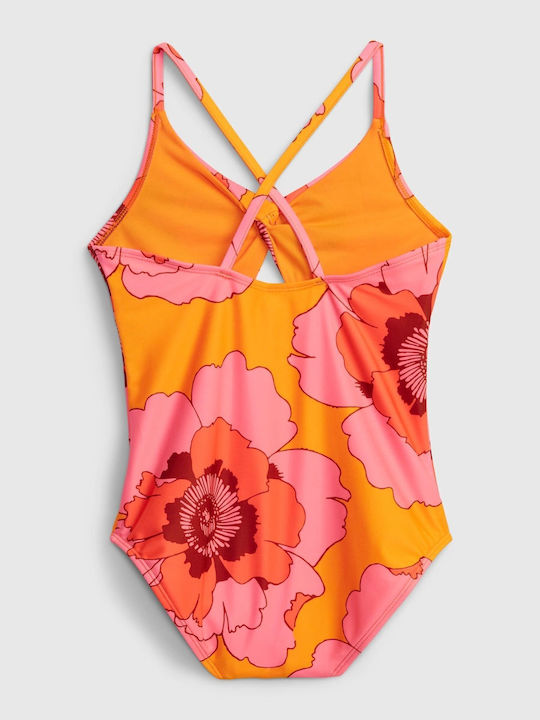 GAP Kids Swimwear One-Piece Sunscreen (UV) Pink