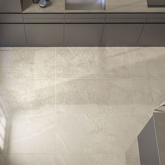 Cifre Group Плочка от Гранит Сияен 120x60см Крем