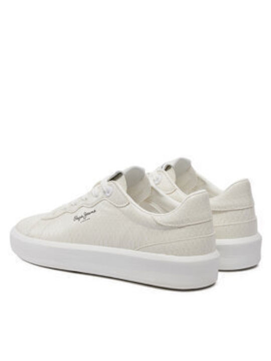 Pepe Jeans Dobbie Sneakers Λευκά