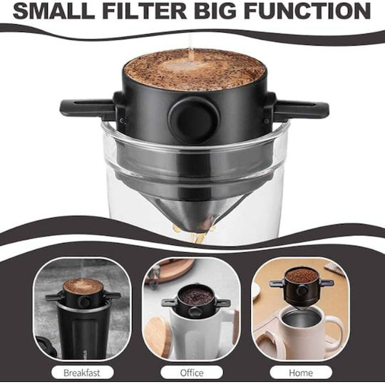 Quasar Γαλατιέρα Barista Χωρητικότητας 600ml Μαύρη