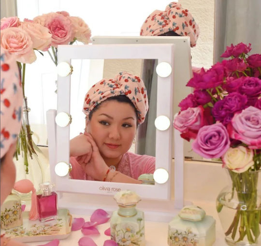 The Vintage Cosmetic Company Τουρμπάνι Μαλλιών Ροζ
