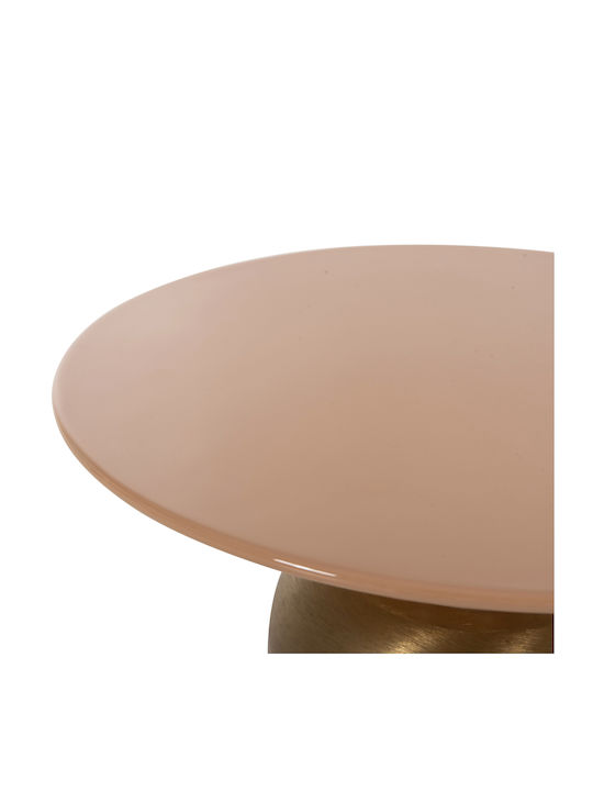 Round Side Table Patna Metal Gold 40.5x40.5x43cm