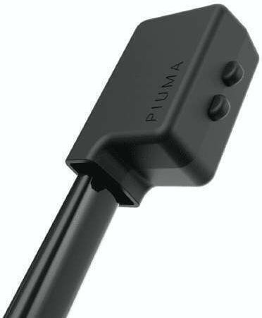 Piuma Manual Toothbrush Soft Black