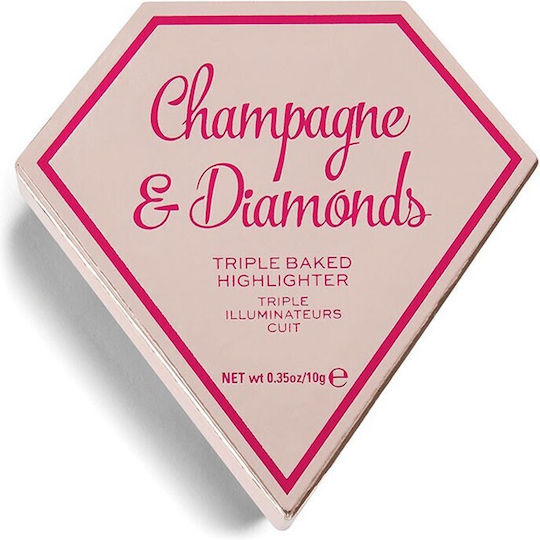 Revolution Beauty I Heart Revolution Diamond Highlighter Champagne & Diamonds 10gr