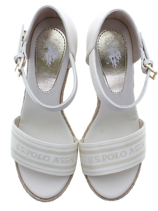 Aylin Damenplattformen Beige