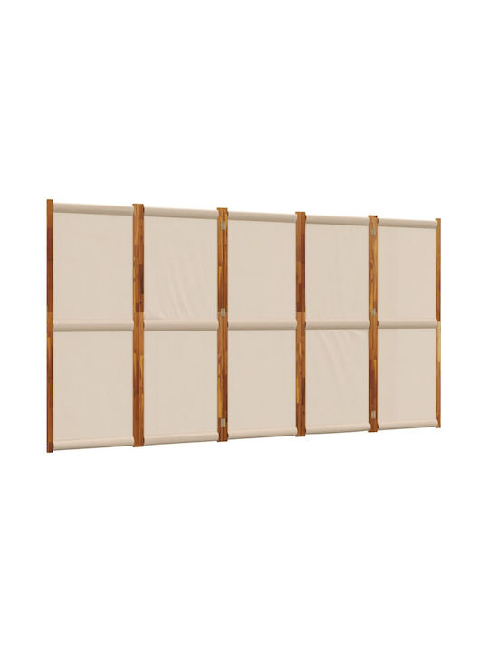 vidaXL Διακοσμητικό Παραβάν Ξύλινο 250x180cm