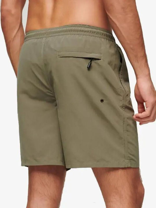 Superdry Herren Badehose Khaki