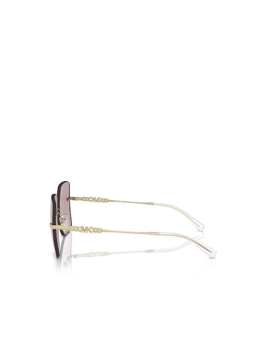 Michael Kors Sonnenbrillen mit Gold Rahmen und Rosa Spiegel Linse MK1150 1014VS