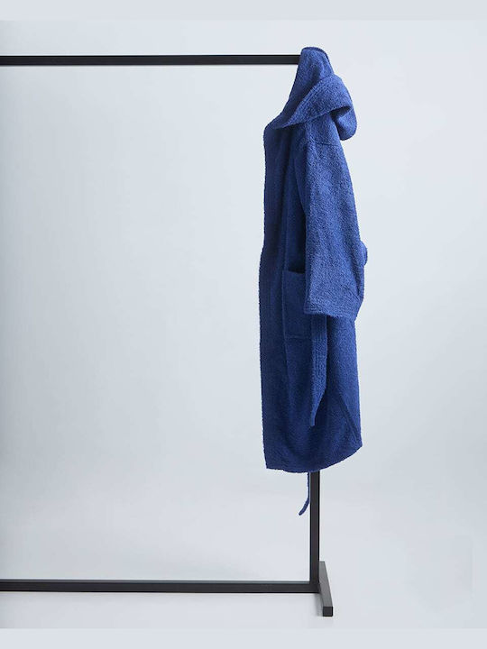 Pennie Hooded Bathrobe Μπλε Navy