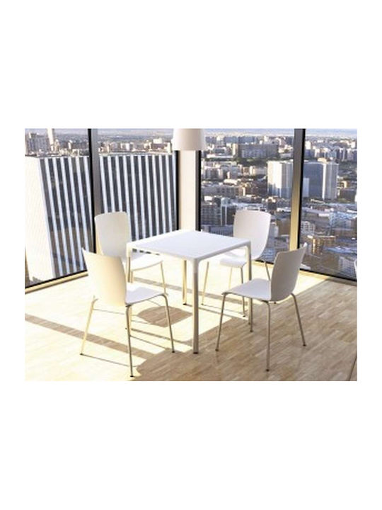 Mio Dining Room Polypropylene Chair Beige