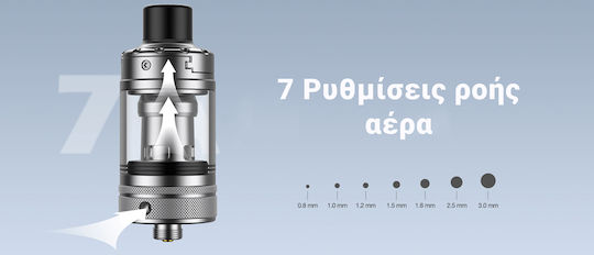 Aspire Zelos X Metallic Silver Box Mod Kit 3ml