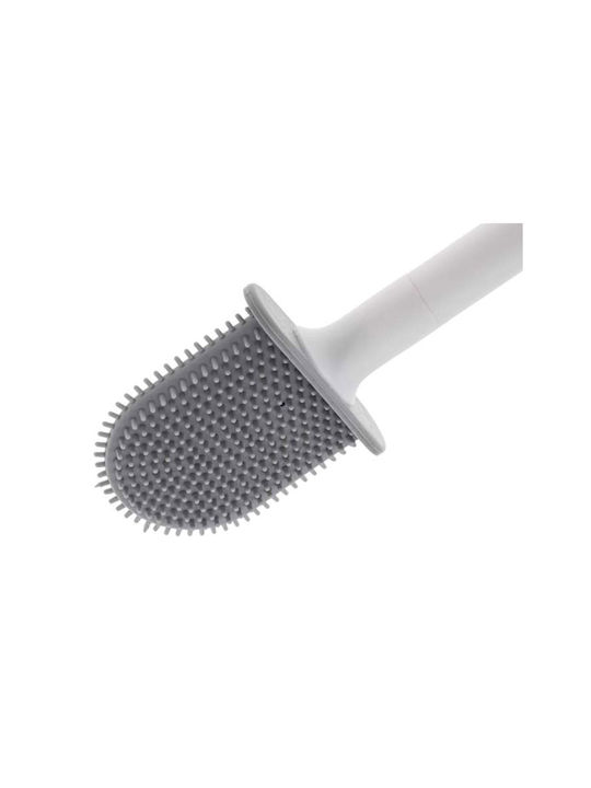 ikonka Plastic Toilet Brush White
