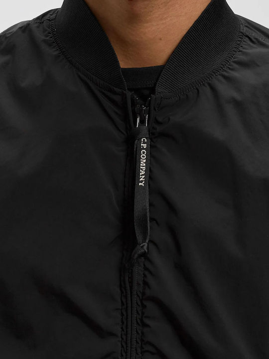 C.P Company Men's Bomber Jacket Waterproof Black