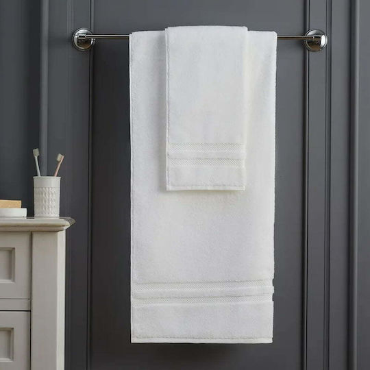 Quasar Prosop de corp Luxury 76x147cm. Alb Greutate 650gr/m²
